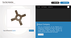 Desktop Screenshot of fourstarindustries.com
